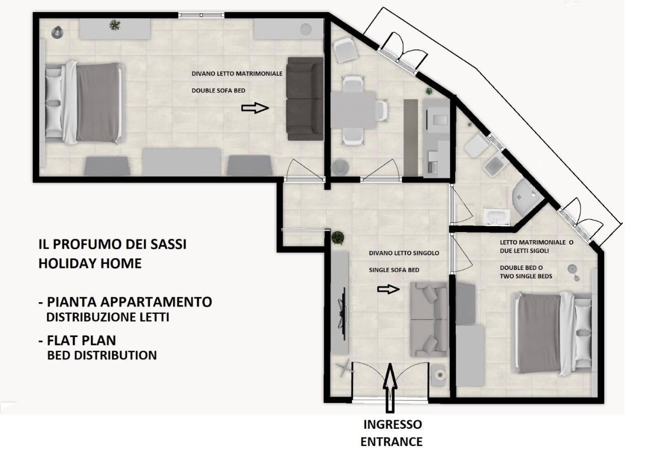 Il Profumo Dei Sassi Holiday Home Matera Eksteriør billede